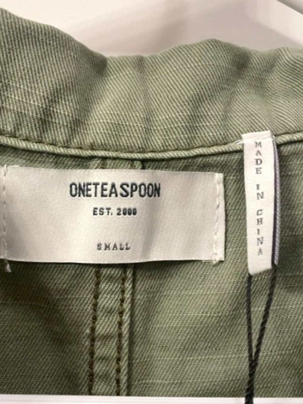 NWT One Teaspoon Braxton Mini Utility Jumpsuit Romper Green Size Small - Picture 14 of 16